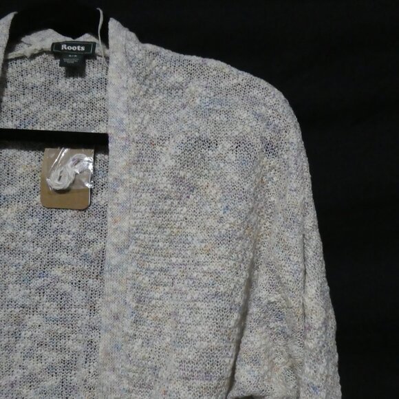 ROOTS | small | Open Front Cardigan With Pockets | Laine Sweater | NWT - Picture 5 of 16